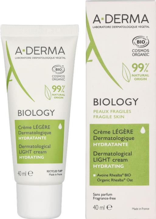 Actual product image A-Derma BIOLOGY Light Cream Cream (40 ml, 24h cream)