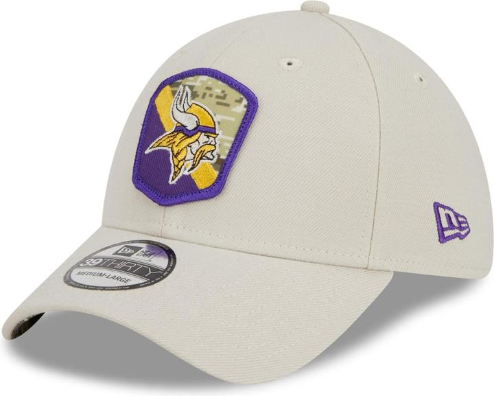 New Era 39Thirty Cap Salute to Service Minnesota Vikings - L (L)