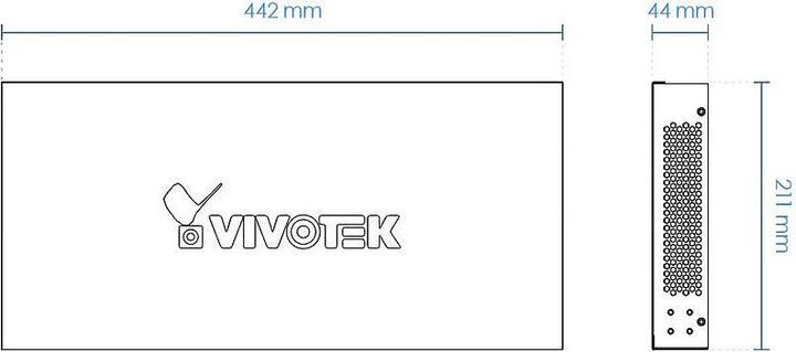 Produktbild Vivotek VivoCam L2+ Series AW-GEV-267A-370 (24 Ports)