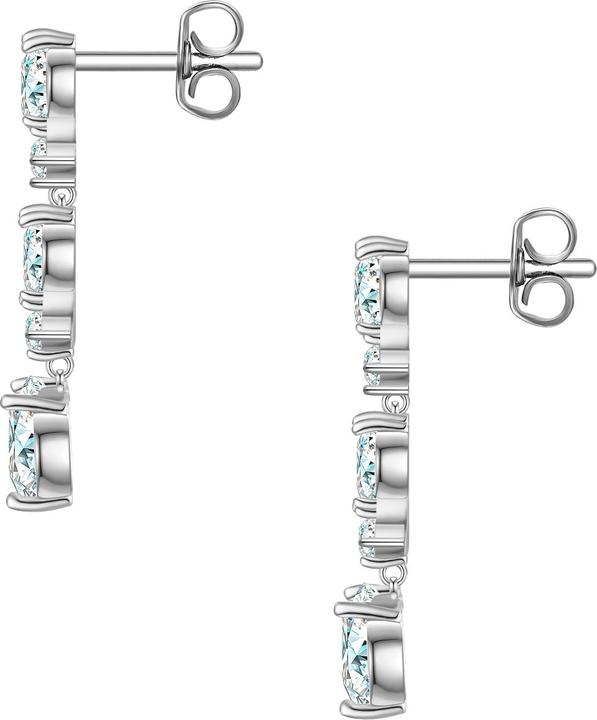 Produktbild Yokoamii Ohrhänger Zirkonia weiss - 38649 (Messing)