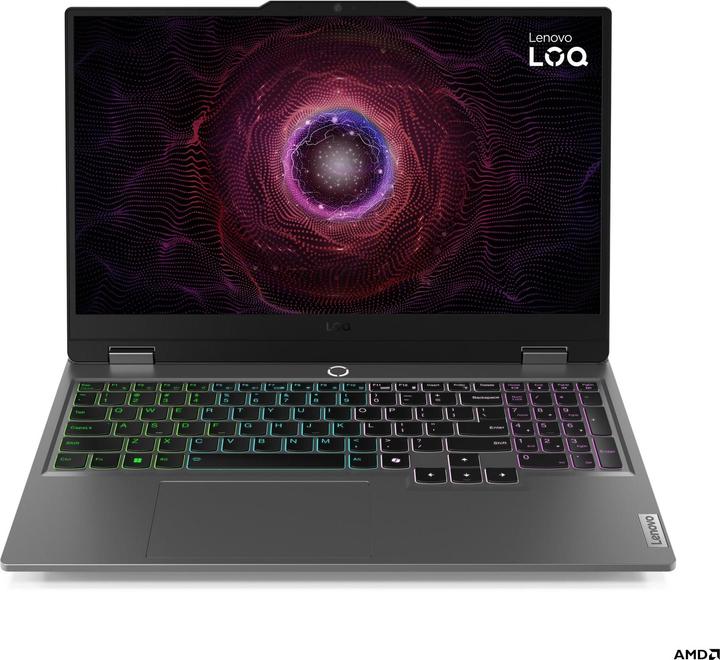 Actual product image Lenovo LOQ 15ARP9 RTX 4050 (15.60", 512 GB, 12 GB, US, AMD Ryzen 5 7235HS)