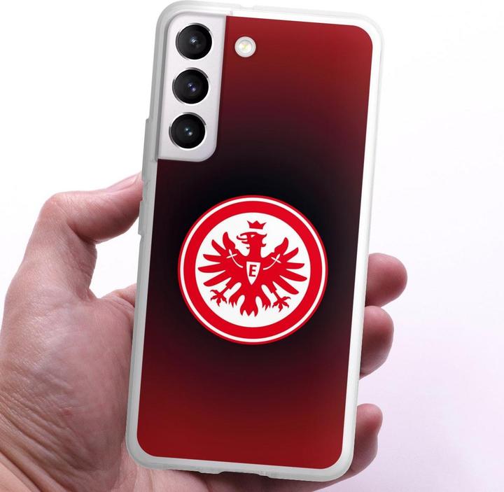 Produktbild DeinDesign Silikon Hülle für Samsung Galaxy S22 Handyhülle Case Smartphone Schutzhülle Eintracht Frankfurt (Samsung Galaxy S22)