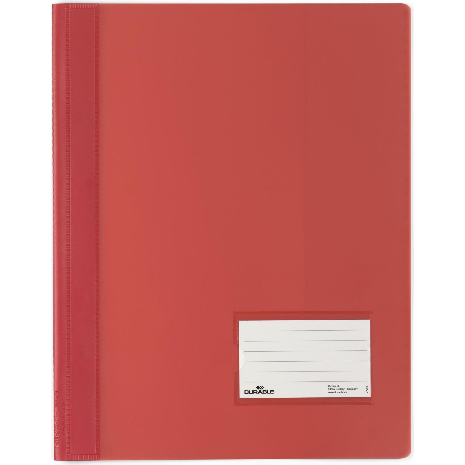 Durable, Mappe, Schnellhefter transluzent (A4, 25 x)