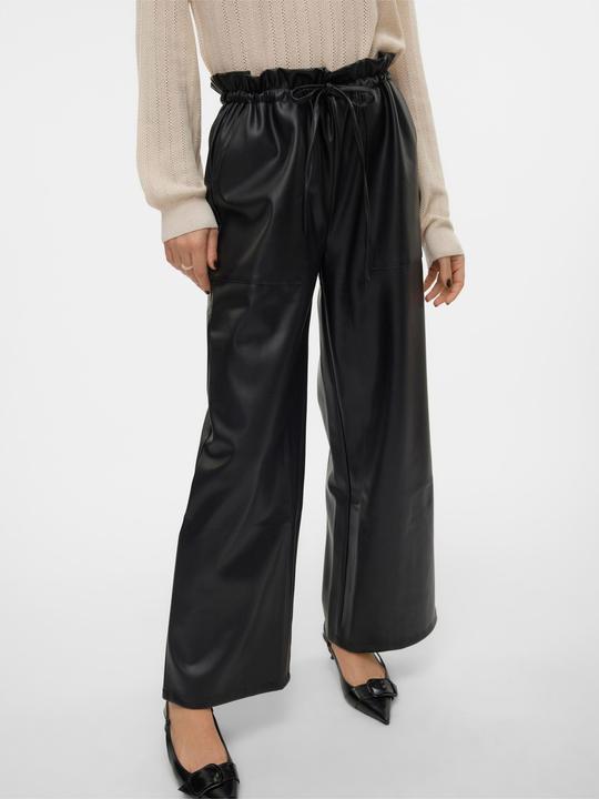 Image du produit Vero Moda VMPAULINA Hohe Taille Hose Hose in Lederoptik (S)