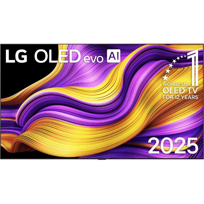 LG OLED77G57LW (77", G5, OLED, 4K, 2025), TV, Schwarz, Silber