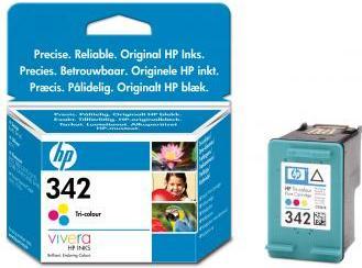 Actual product image HP 342 - 5 ml - color (cyan, magenta, yellow) - original (C, M, Y)