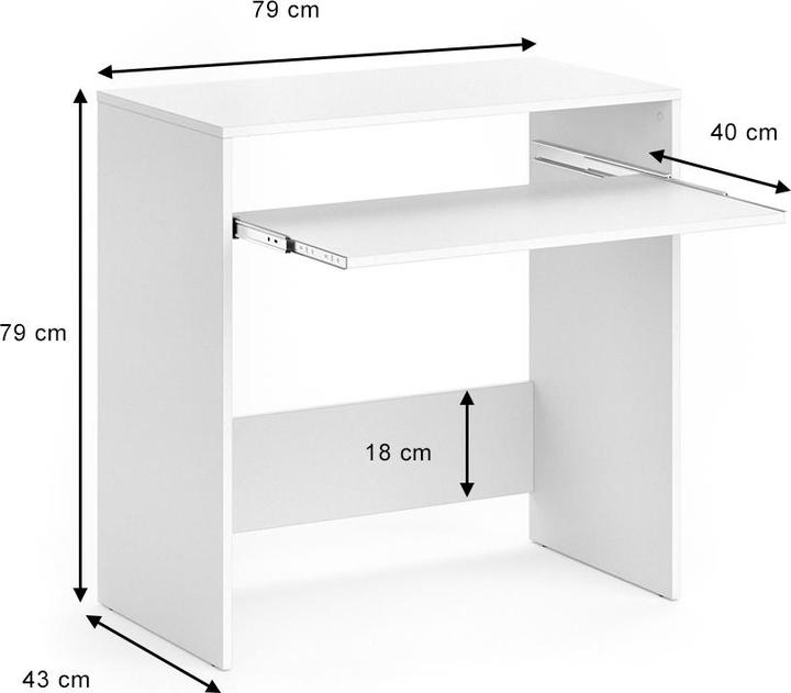 Actual product image Vicco Nils (79 x 43 x 79 cm)