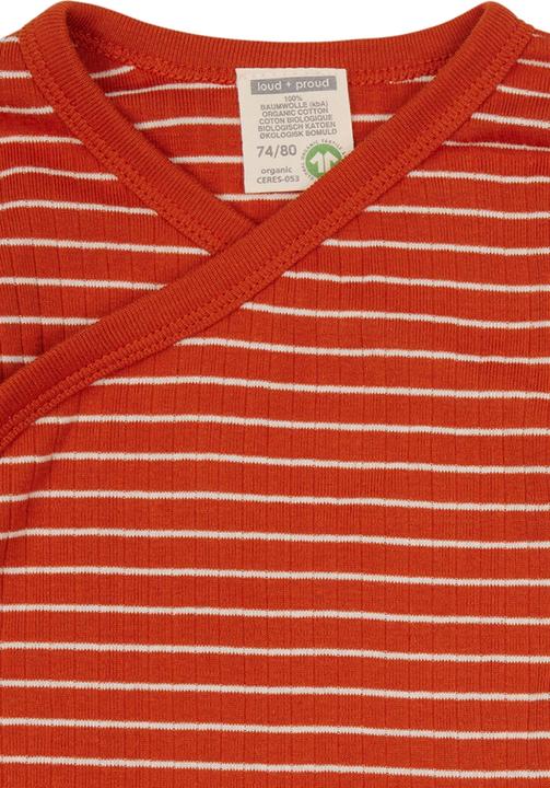 Produktbild loud + proud Wickelbody Derby Rib (74, 80)