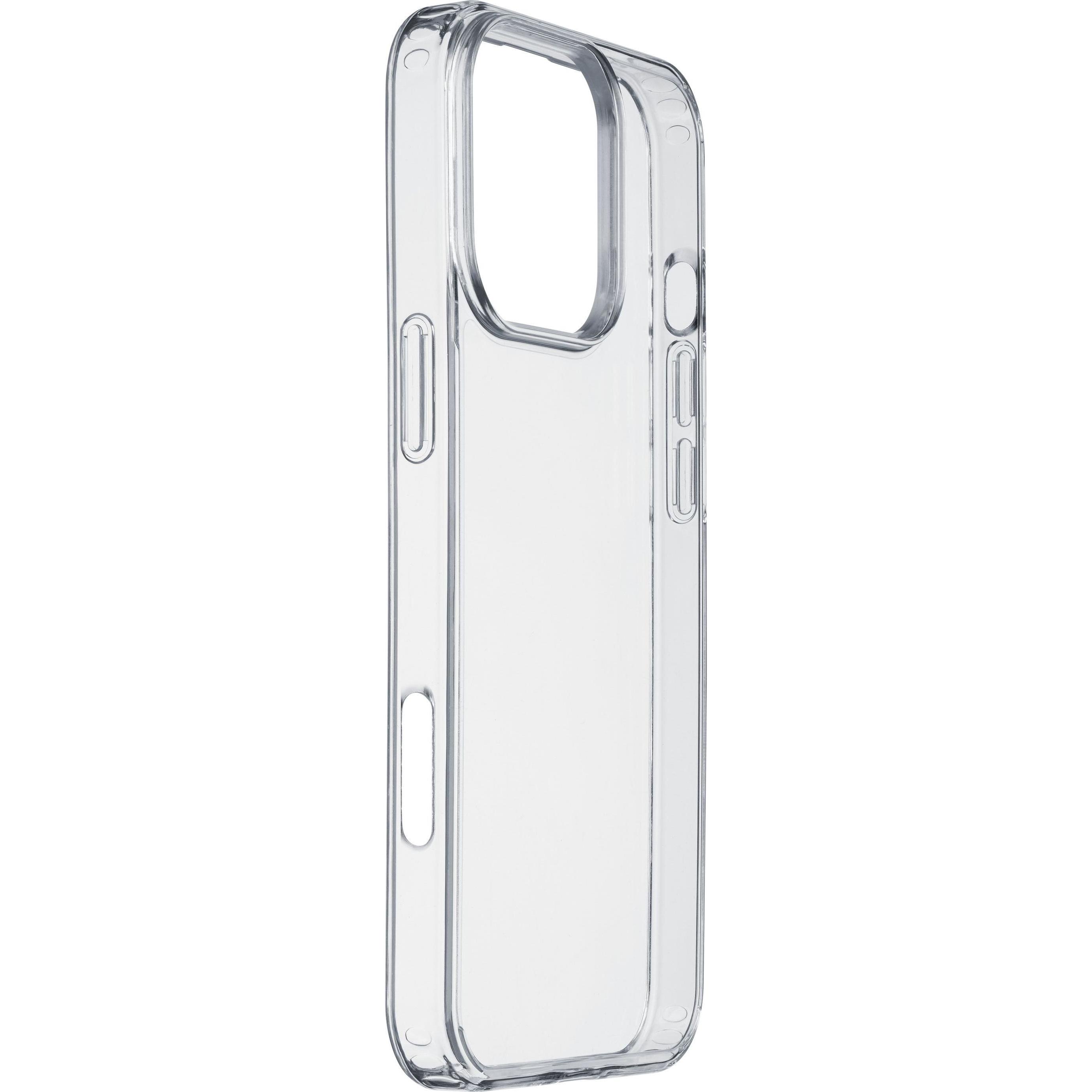 Cellularline Clear Strong Case (Apple iPhone 16 Pro Max), Smartphone Hülle, Transparent