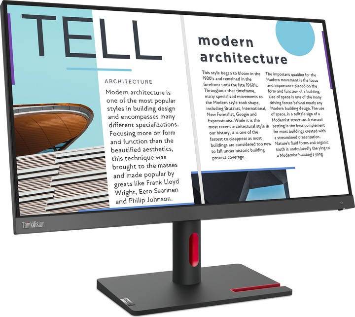 Produktbild Lenovo ThinkVision S25e-30 (1920 x 1080 Pixel, 24.50")