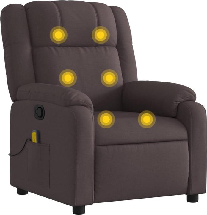 Actual product image VidaXL Fabric massage chair