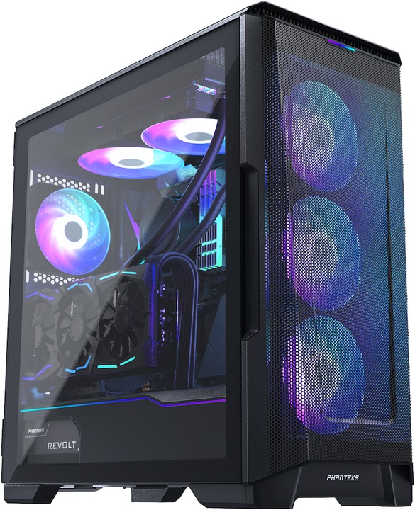 Image du produit Phanteks Eclipse P500A D-RGB Midi Tower, verre trempé (ATX, mATX, Mini-ITX)