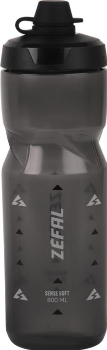 Image du produit Zefal Sense Soft 80 Bouteille No-Mud - Noir Fumé (0.80 l)