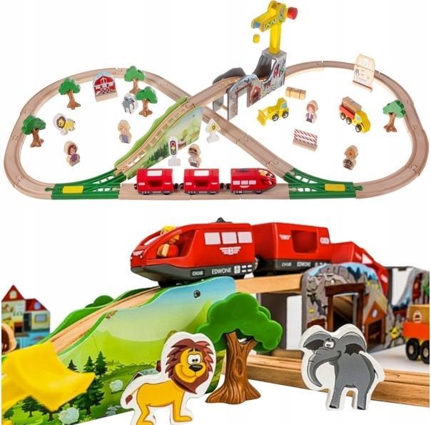 Produktbild Kruzzel Holzeisenbahn für Kinder