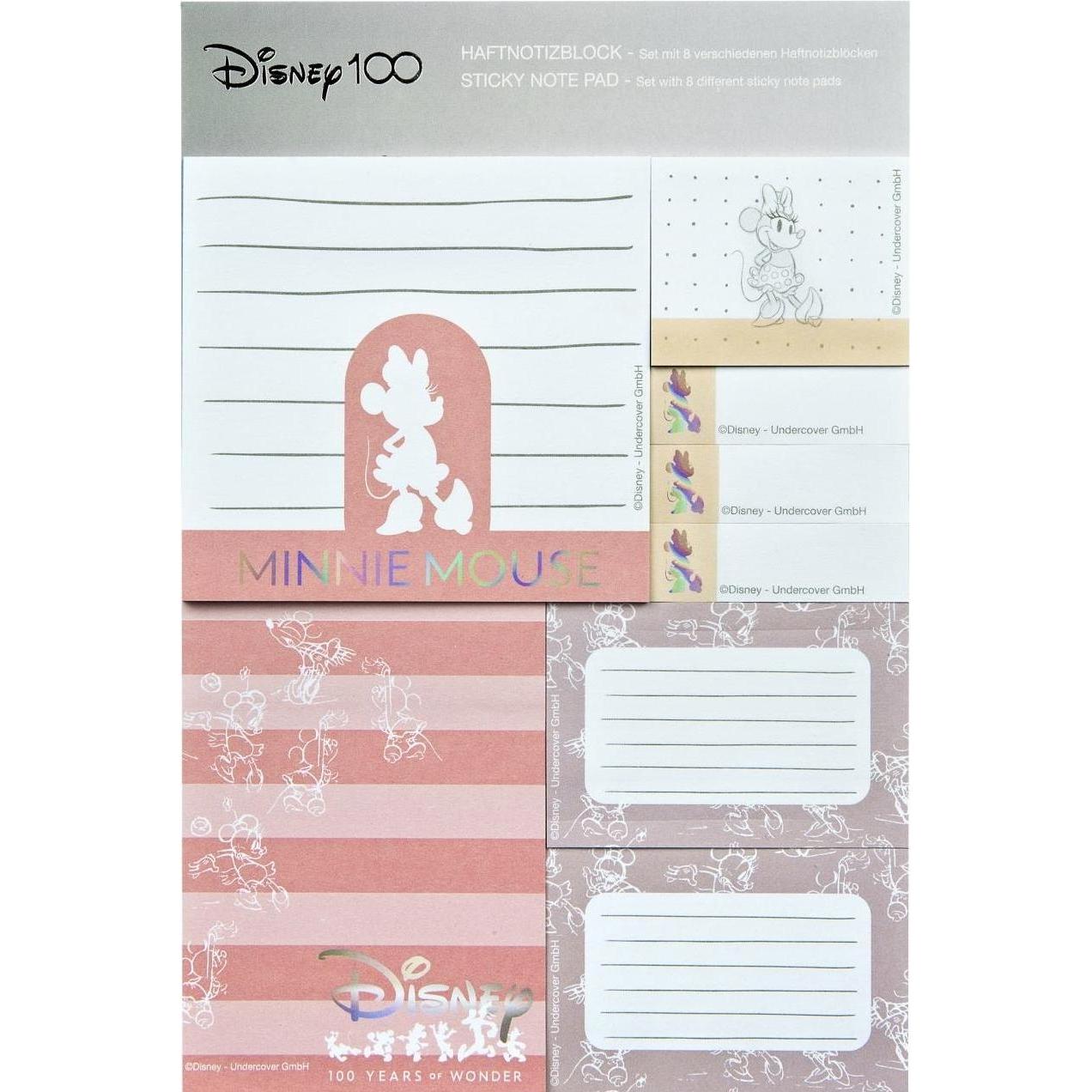 Undercover, Haftnotiz, Notizzettel Set Disney (1 x 14 x 21 cm)