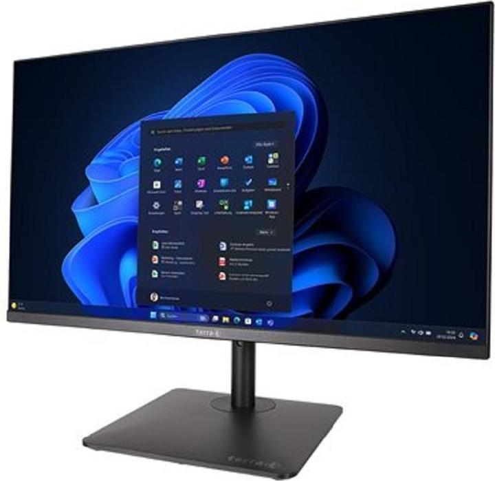 Terra PC-HOME All-in-One mit Monitor Komplettsystem RAM: 16 GB DDR4 HDD: 500 Bluetooth 5 USB 2.0 3.0 (500 Go, 16 Go, Intel UHD Graphics)
