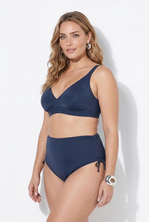 Produktbild Ulla Popken Bikini-Slip, Raffband, Vorderfutter (52 B)