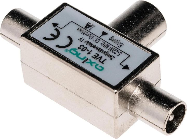 Actual product image Axing Two-device distributor