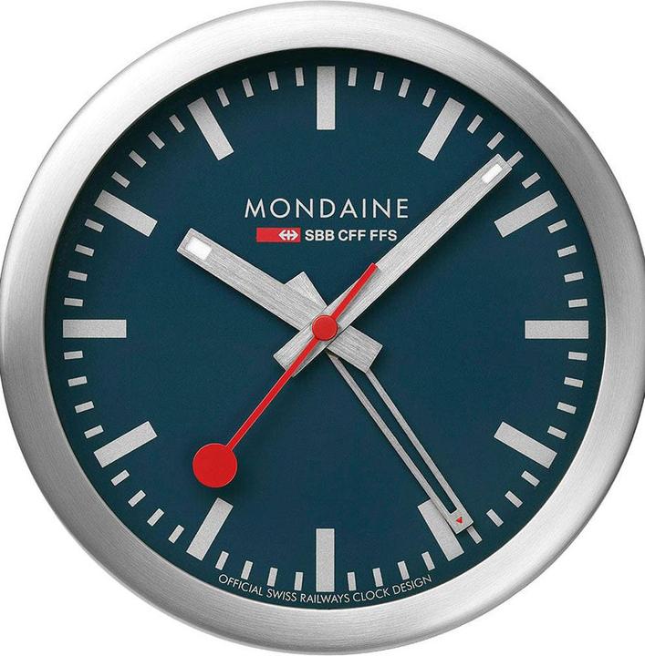 Produktbild Mondaine Wanduhr/Tischuhr mit Alarm-Funktion