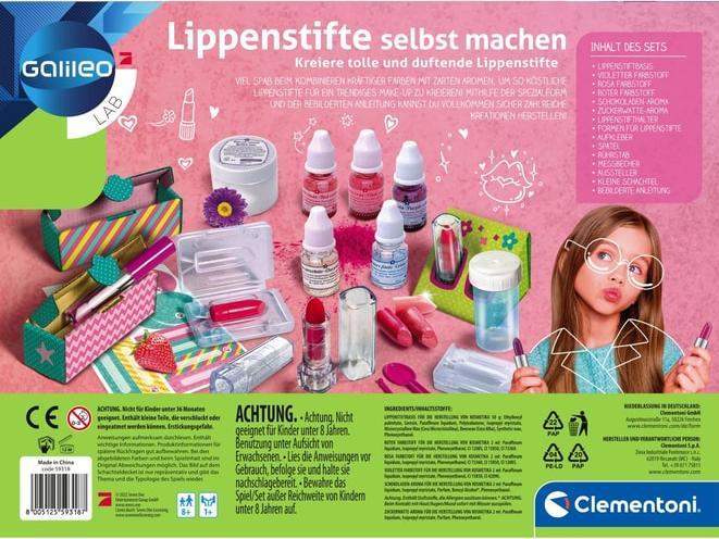 Actual product image Clementoni Galileo - Make your own lipsticks new