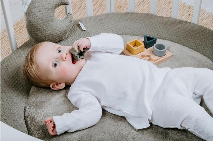 Actual product image Baby's only Babys Only Sky playpen insert, Warm Linen -Ø90 cm (90 cm, 90 cm)