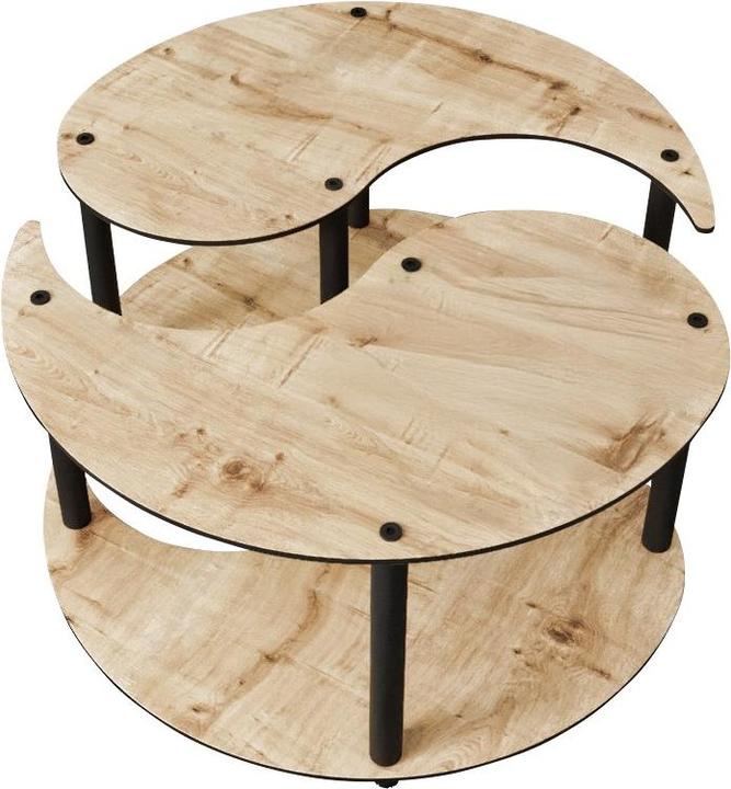 Produktbild Hanah Home Yin Yang Coffee Table 2 Set