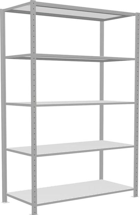 Produktbild Schulte Lagertechnik Stecksystem Grundregal MULTIplus150 mit Kreuzstrebe