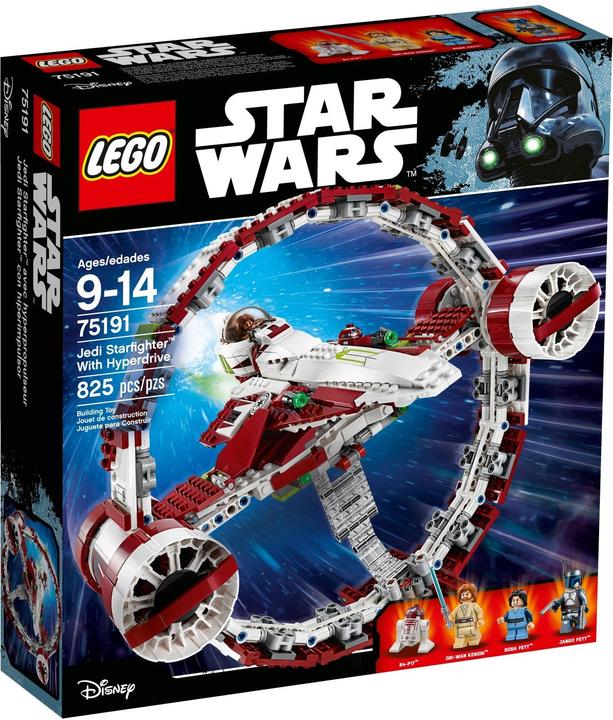 Produktbild LEGO Jedi Starfighter With Hyperdrive (75191, LEGO Star Wars)