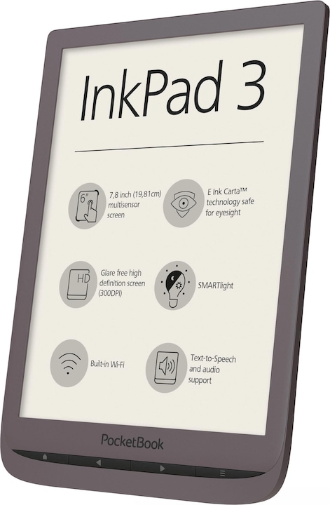 Image du produit PocketBook InkPad 3 (7.80", 8 Go, Brun foncé)