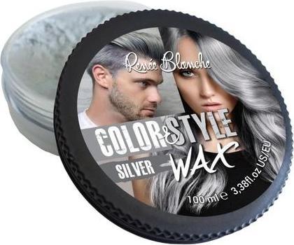 Produktbild Renne Blanche Renee Blanche Color & Style Wax Silver 100ml (Haargel, 100 ml)