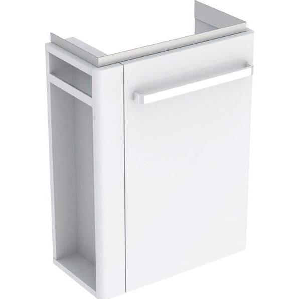 Geberit, Waschbeckenunterschrank, Waschtischunterschrank Renova Compact 44,8 cm fr Handwaschbecken wei 862250 ohn