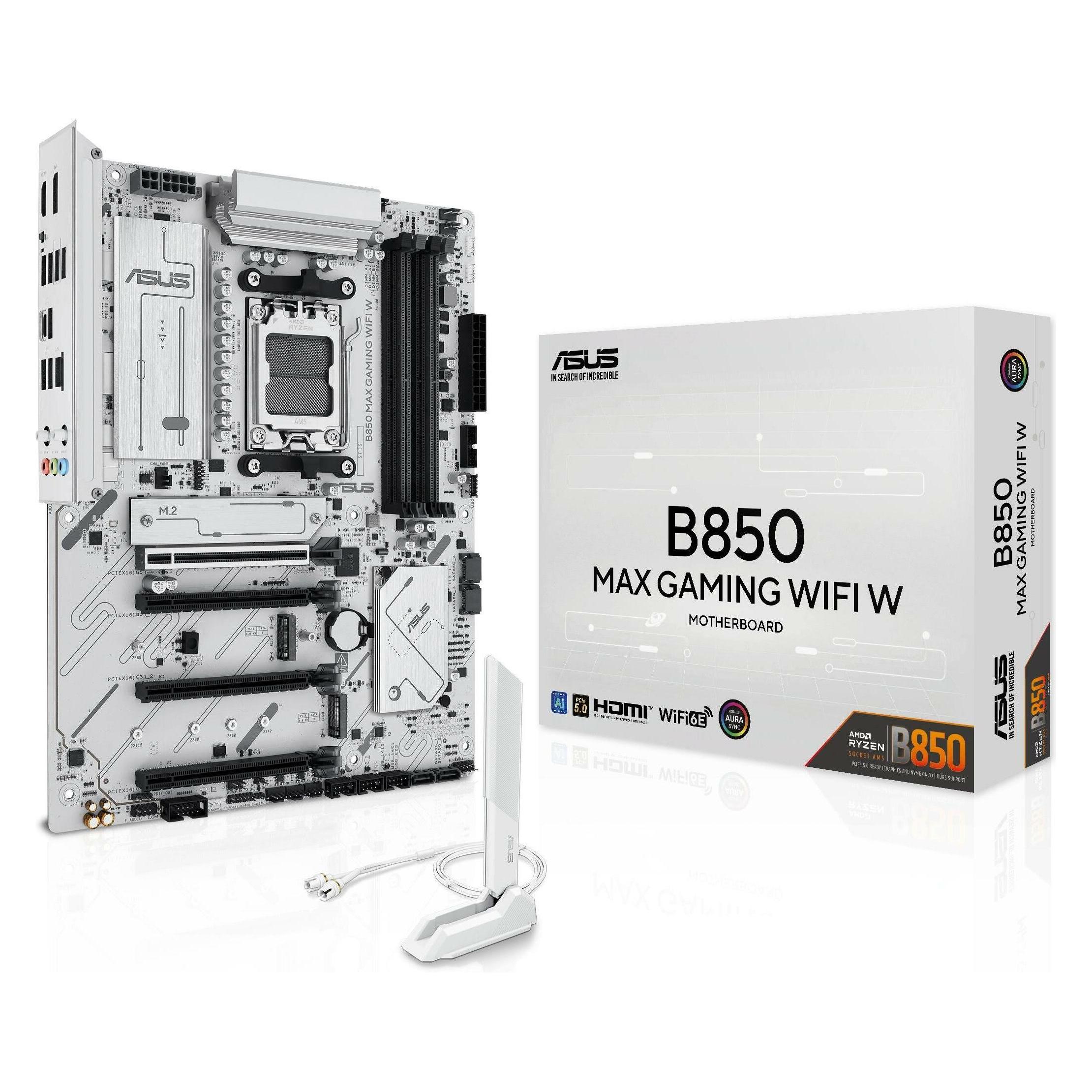 ASUS B850 MAX GAMING WIFI (AM5, AMD B850, ATX), Mainboard