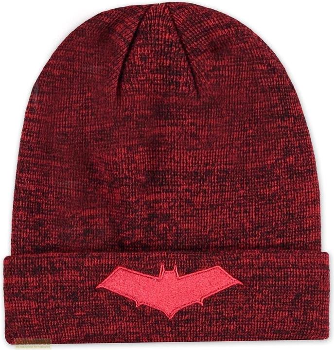 Batman Core Red Hood Logo Men's Beanie (One Size)