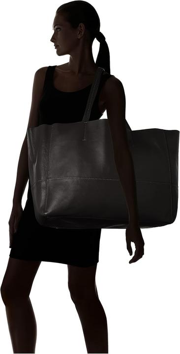 Image du produit s.Oliver Shopper en cuir véritable avec deux poignées fixes