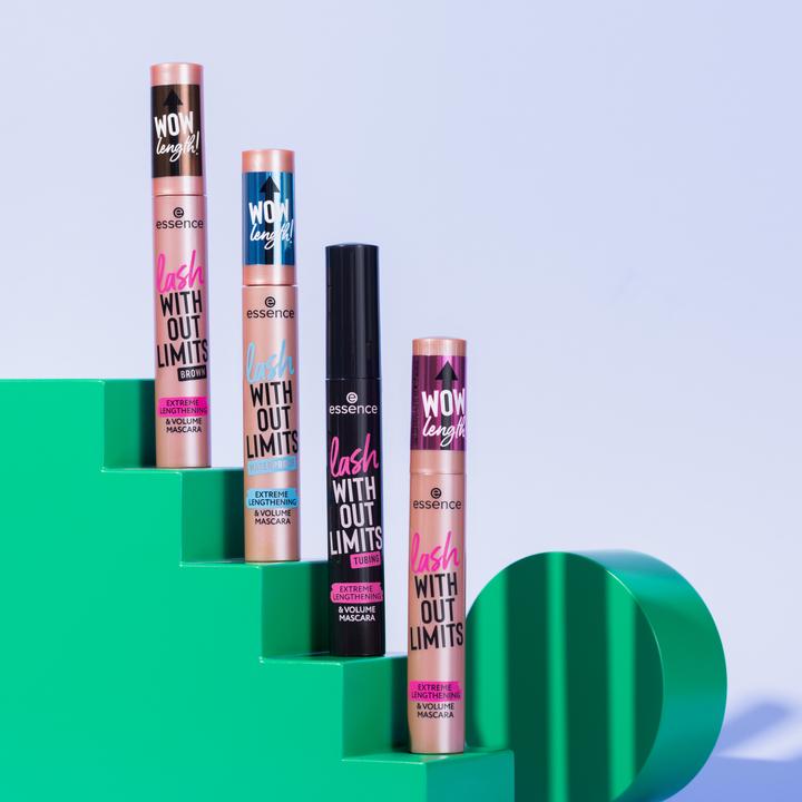 Produktbild essence lash Without Limits Waterproof Extreme Lengthening & Volume Mascara (03 black)