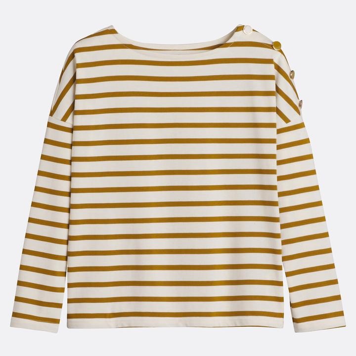 Image du produit La Redoute Collections Ringelshirt Signature AIMIE mit lockerer Schnittform (L)