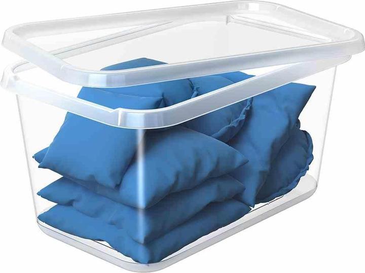Produktbild Orthex BasicBox SmartStore Basic aus PP in Farbe transparent, 58x39x30 cm Inhalt: 44 l, Basic L (38 cm, 44 l, 1x)