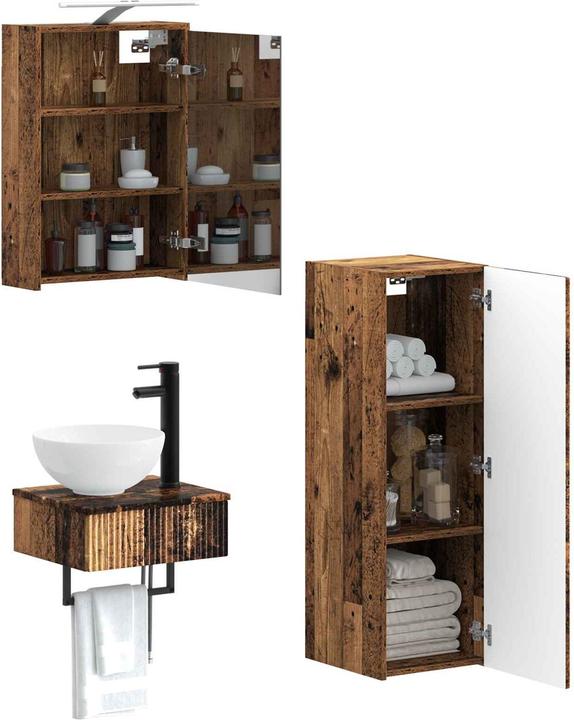 Produktbild vidaXL Moderner Badezimmerschrank