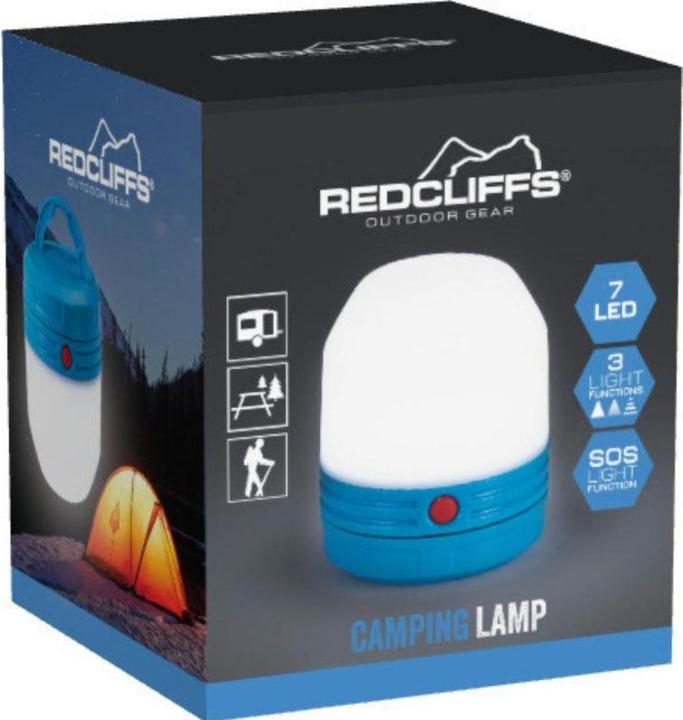 Actual product image Redcliffs Latarka Lampka Turystyczna 8x9cm Niebieska