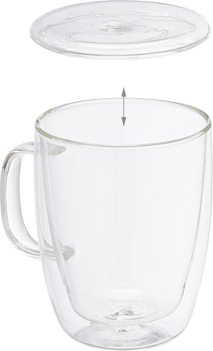 Produktbild Relaxdays Kaffeegläser (0.50 l, 1 x)