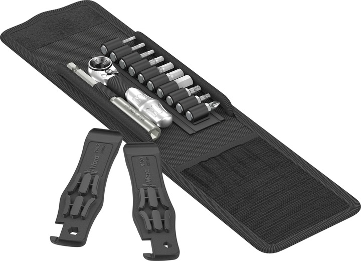 Immagine prodotto Wera Bicycle Set 1 (Croce Phillips PH M2, Presa esagonale TX M10, Esagono incassato TX M25)