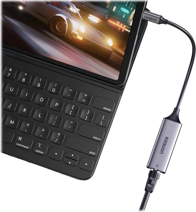 Actual product image Ugreen Gigabit Ethernet Adapter (USB-C 3.1 Gen 1, RJ45 (1x))