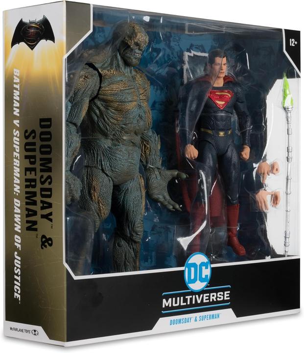 Image du produit McFarlane Batman v Superman : Dawn of Justice DC Multiverse Mega Action Figures 2er Pack Doomsday & Superman