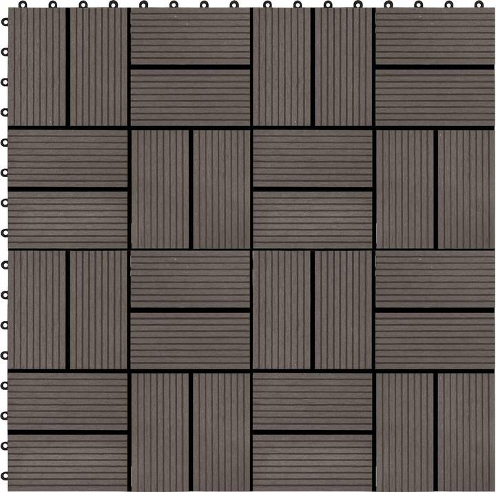 Produktbild vidaXL Terrassenfliese (11x, 30 x 30 cm)