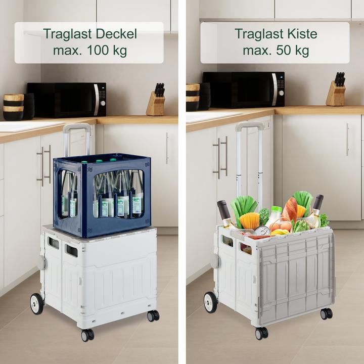 Produktbild Relaxdays Einkaufstrolley