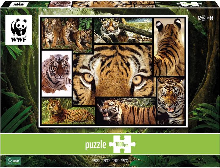 WWF Tiger-Puzzle (1000 Teile)
