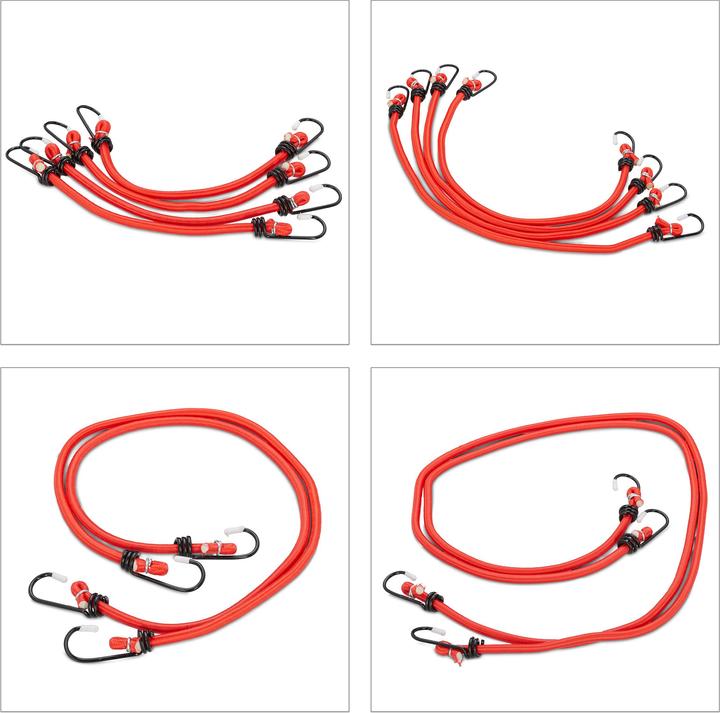Actual product image Relaxdays 12x clamping rubber