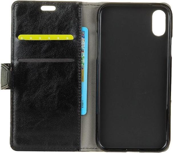 Image du produit MU Classic Crazy Horse II Couverture de livre en cuir Série (Apple iPhone XS Max)