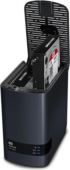 Actual product image WD My Cloud EX2 Ultra (2 x 16 TB, WD Red)