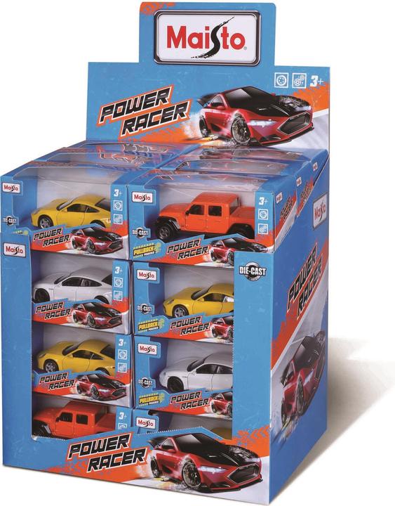 Actual product image Maisto Power Racer